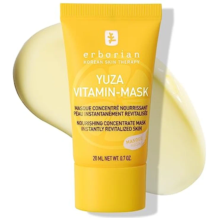 Erborian Yuza Vitamin-Mask, 20 ml, leichte Textur in praktischer Sprühflasche für das Gesicht – Bild 1