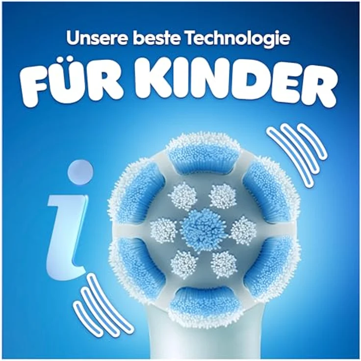 Oral-B iO Kids 6+ Stitch, Elektrische Kinderzahnbürste mit Musik-Timer, 3 Modi und Reise-Etui, Aufsteckbürsten, ab 6 Jahren – Bild 6