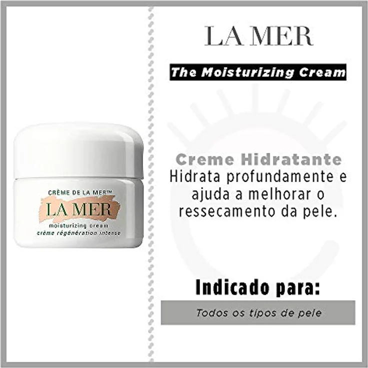 La Mer Feuchtigkeitspflege Crème de la Mer Moisturizing Cream Gesichtscreme 15 ml mit feuchtigkeitsspendender Wirkung – Bild 3