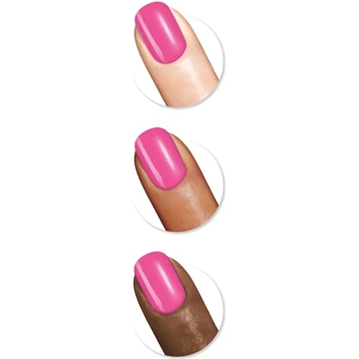 Sally Hansen Insta Dri, schnelltrocknender Nagellack in intensivem Farbton 281 Beet-ing Heart, 9,17 ml – Bild 3