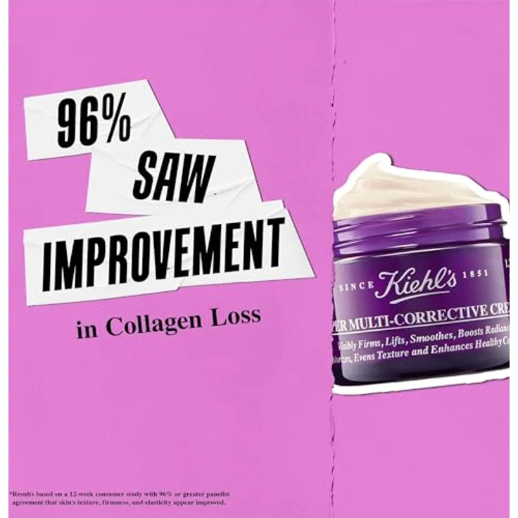 Kiehl's Gesichtspflege Anti-Aging Pflege Super Multi-Corrective Cream 50 ml Tagespflege für Damen und Herren – Bild 4