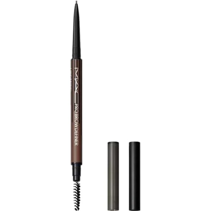 MAC Cosmetics Pro Brow Definer, wasserfester Augenbrauenstift in Brunette, 0,3 g mit präziser Anwendung und Pinsel – Bild 2