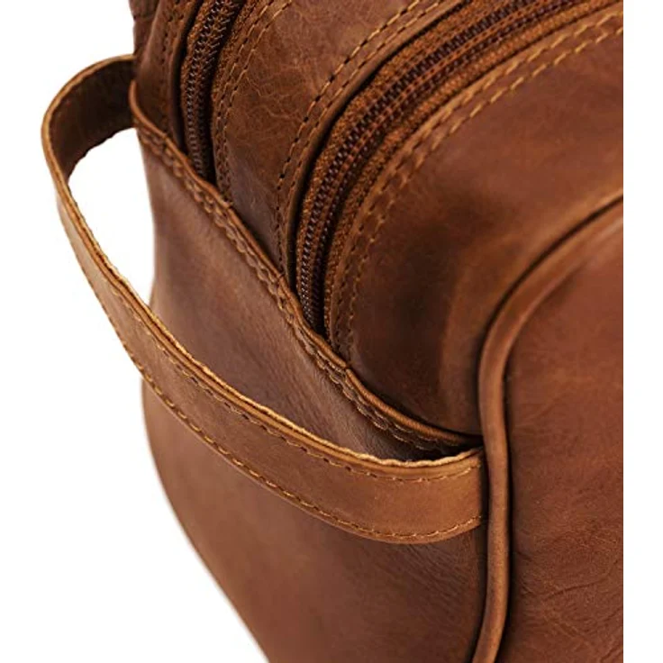 The Chesterfield Brand Stefan - Kulturbeutel Leder 29 cm Cognac - Preisvergleich – Bild 4