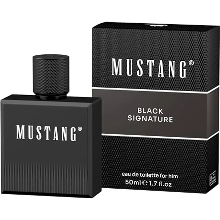 Mustang Signature for him, Parfüm Herren 50ml, würzig-aromatisches Eau de Toilette mit Kardamom, Meeresnote, Sandelholz und Amber – Bild 1