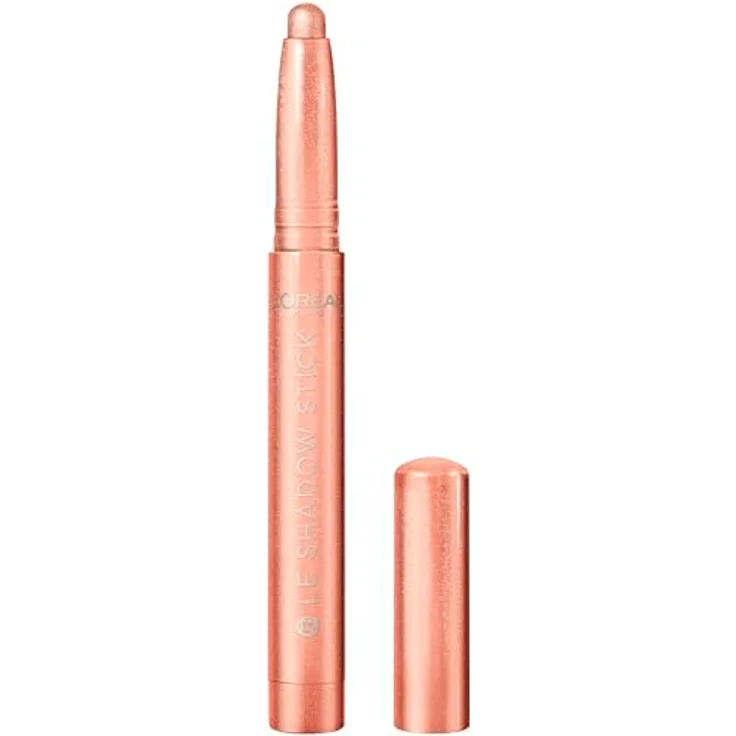 L'Oréal Paris Le Shadow Stick by Paradise Lidschatten, glänzendes Finish, Twinkly Rose, 1,4 g – Bild 1