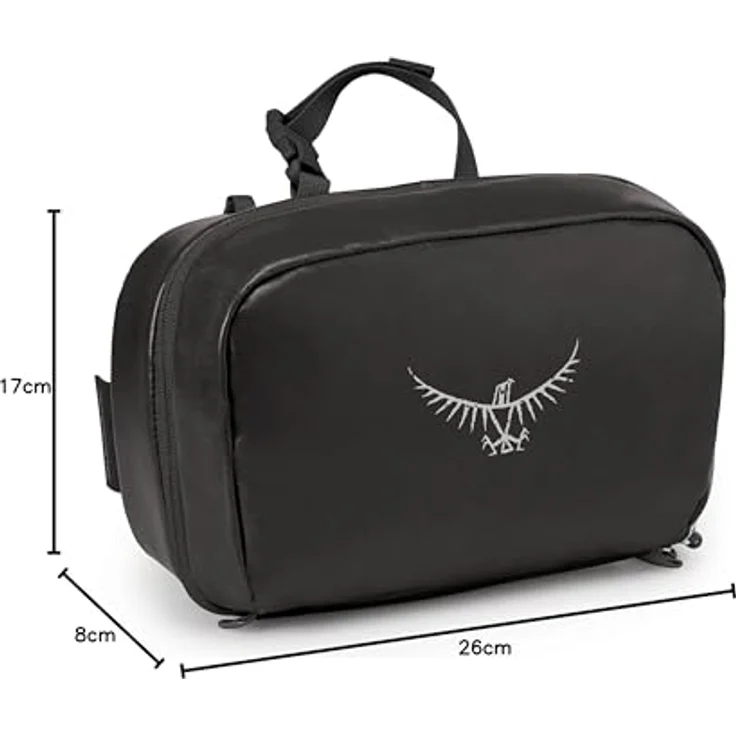 Osprey, Necessaire, Transporter Hanging Kulturbeutel, Schwarz, (3 l) – Bild 7