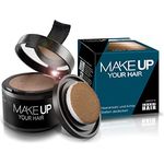 COVER HAIR Ansatzpuder in Hellbraun (4g) - Haarpuder zur schnellen & unsichtbaren Kaschierung des Ansatz, Haarverdichtung & Abdecken grauer Haare - Wind- & Wasserfest