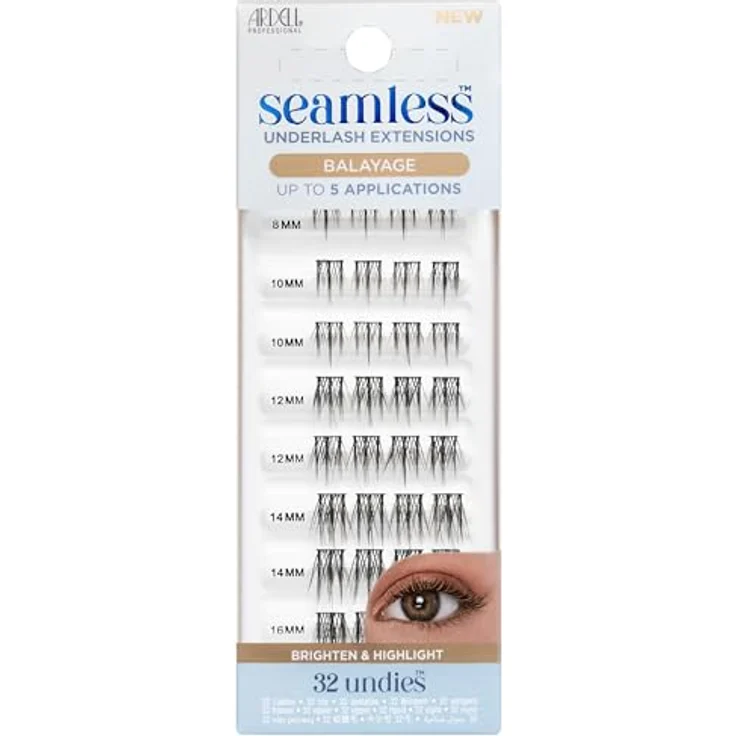 Ardell Seamless Refill Light Modern, Künstliche Wimpern Balayage, 32 St., Natürliches Aussehen, Leichtes Wimpernband – Bild 1