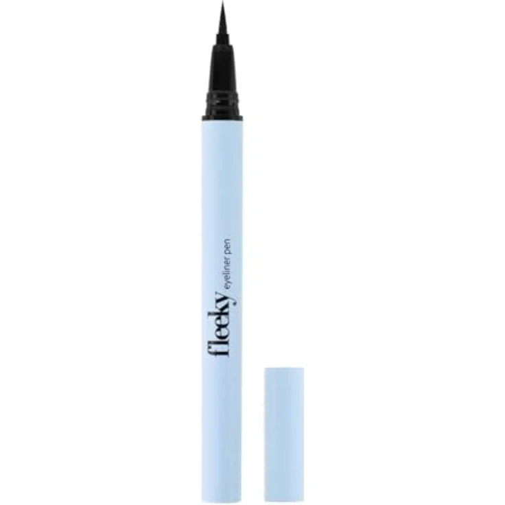Fleeky Eyeliner Pen, Tiefschwarz, hochpigmentierter Lidstrich, wasserfest, 0,7 g – Bild 1