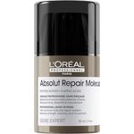L'Oréal Professionnel Leave-In, Absolut Repair Molecular, 50 ml, strukturgeschädigtes Haar, Peptidbonder, 5 Aminosäuren, Hitzeschutz