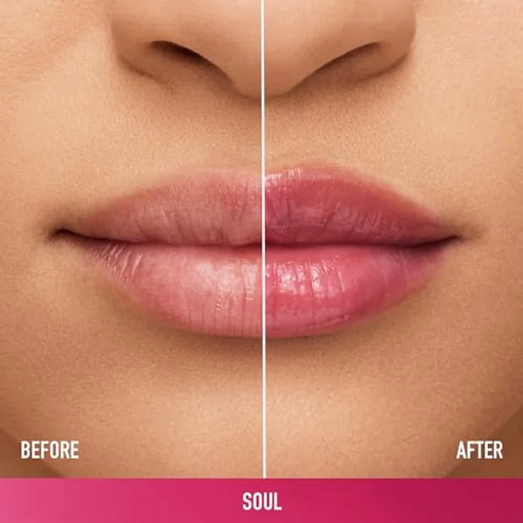 bareMinerals Dewy Lip Gloss-Balm, feuchtigkeitsspendender Lipgloss mit intensiver Strahlkraft, 2,3 g, Farbe Affection – Bild 2