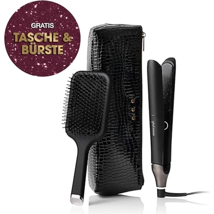 ghd chronos™ Geschenkset, Glätteisen mit HD-Motion Responsive Technologie und Hitzeschutz-Etui, Schwarz – Bild 5