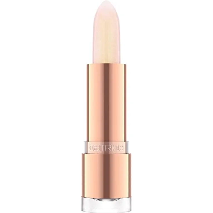 Catrice Sparkle Glow Lip Balm, Nr. 010, Transparent, feuchtigkeitsspendend, pflegend, farbanpassend, glänzend, strahlend, vegan, ölfrei, ohne Alkohol, ohne Konservierungsstoffe, 1er Pack (3.5g)