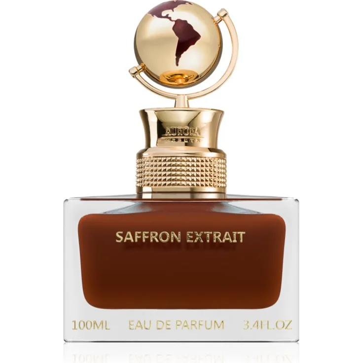 Aurora Saffron Extrait, Unisex Eau de Parfum 100 ml mit floral-fruchtigem Duft für tägliches Tragen