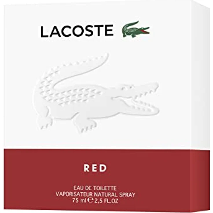 Lacoste Red new design Eau de Toilette (EdT) Herrenduft 75 ml – Bild 4