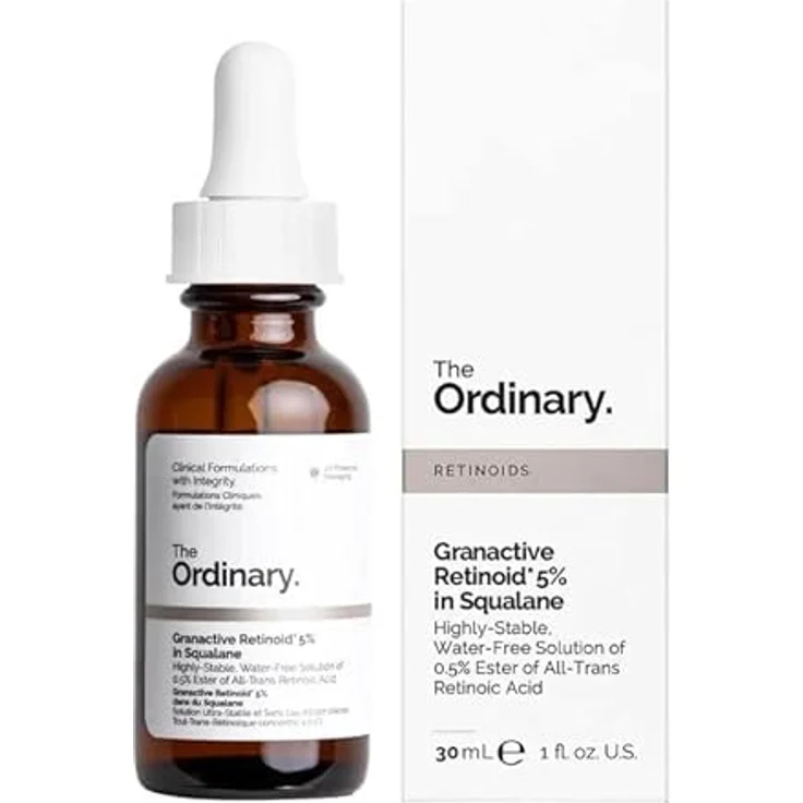 The Ordinary Retinoids Granactive Retinoid 5% in Squalane Gesichtspflege 30 ml mit pflegender Wirkung – Bild 4