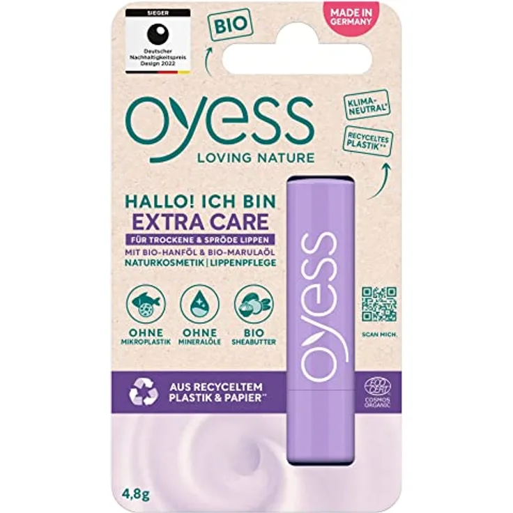 OYESS Loving Nature Extra Care Lippenbalsam 4.8 g Transparent