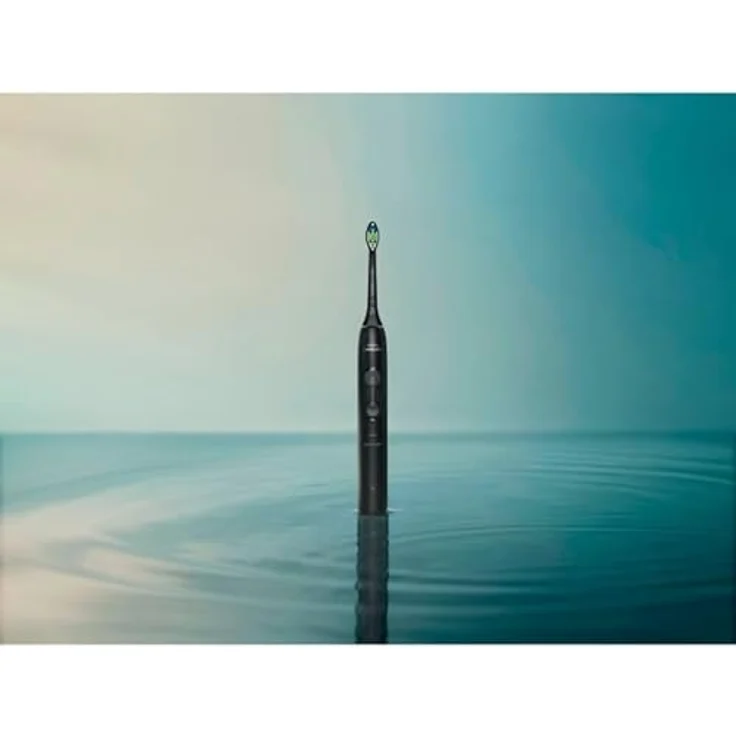 Philips Sonicare 4100 HX4042/52, elektrische Schallzahnbürste mit Plaque-Entfernung, schwarz – Bild 5