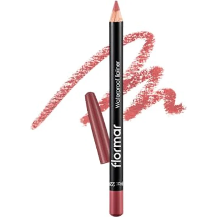 Flormar Waterproof Lipliner 246 Rosebush, Lippenkonturenstift mit langanhaltender Formel, 1,14 g – Bild 1