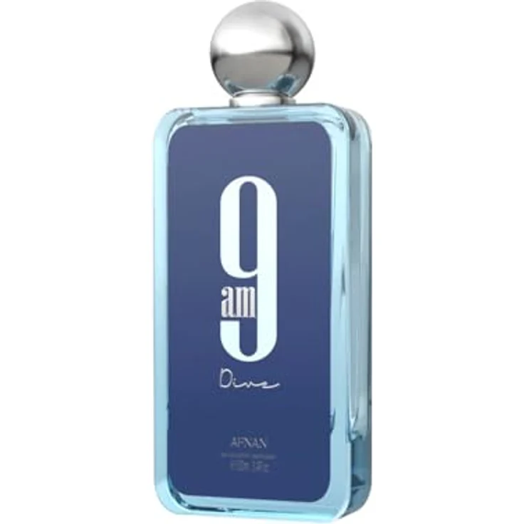 Afnan 9 am Dive Eau de Parfum unisex 100 ml EDP, Herren, Geschenk, belebender Duft – Bild 2