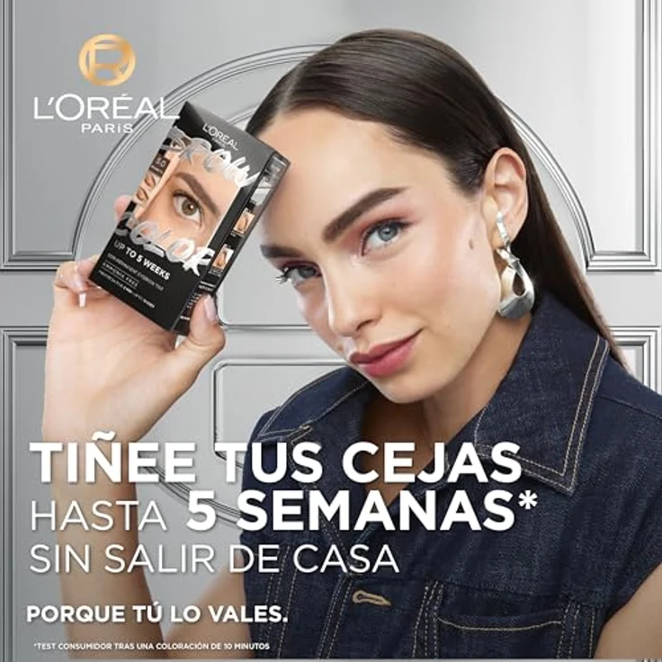 L'Oréal Paris Teinture Sourcils Semi-Permanente, Augenbrauenfarbe in 3.0 Dark Brünette, bis zu 5 Wochen Halt, Ergebnisse in 5 Minuten, bis zu 10 Anwendungen, ohne Ammoniak – Bild 2