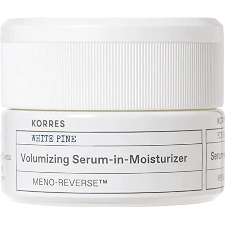 Korres WHITE PINE Meno Reverse Volumengebende Serum-in-Creme Gesichtscreme 40 ml – Bild 1