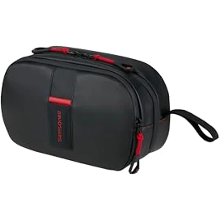 Samsonite Paradiver Light Kulturbeutel, 26 cm, wasserabweisend, Schwarz (Black) – Bild 1