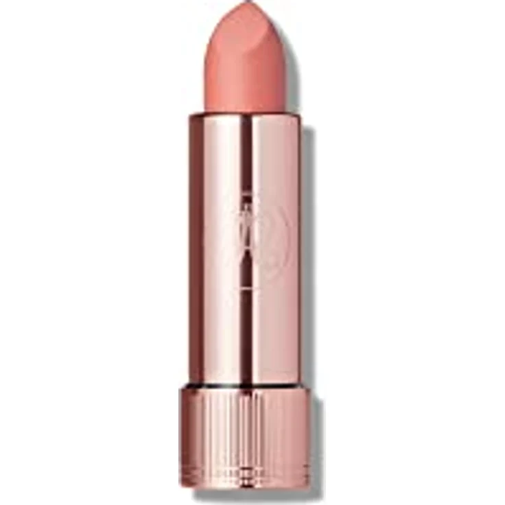 Anastasia Beverly Hills Satin Lipstick, Satin-Lippenstift in Hush Pink, 3 g, hochpigmentierte und cremige Textur mit Satin-Effekt – Bild 1