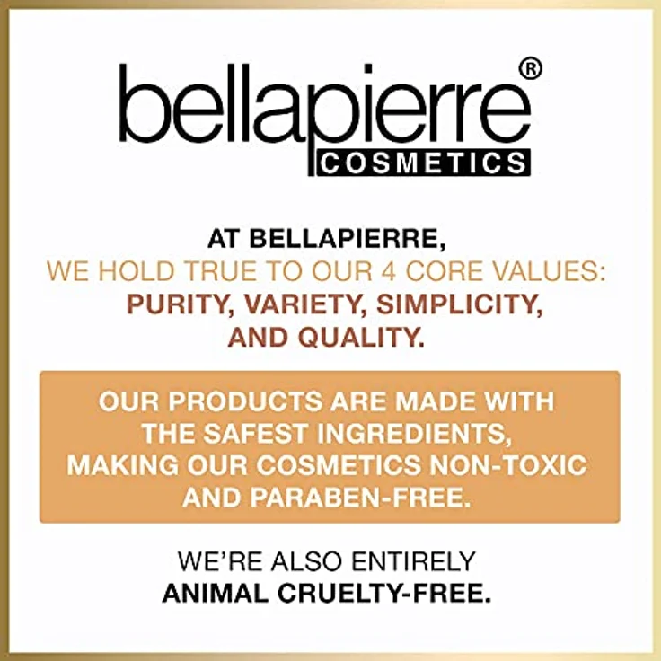 Bellápierre Cosmetics Shimmer Powder Lidschatten, hochpigmentierter Puderlidschatten für ausdrucksstarke Augen, 2,35 g – Bild 5