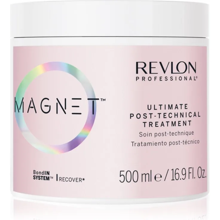 Revlon Professional Magnet Maske, Haarmaske für gefärbtes und geschädigtes Haar mit regenerierender Wirkung, 500 ml