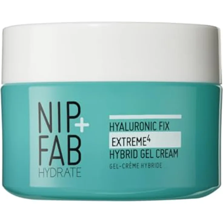 NIP+FAB Hyaluronic Fix Extreme4 2% Gel-Creme für das Gesicht, intensiv feuchtigkeitsspendend, 50 ml