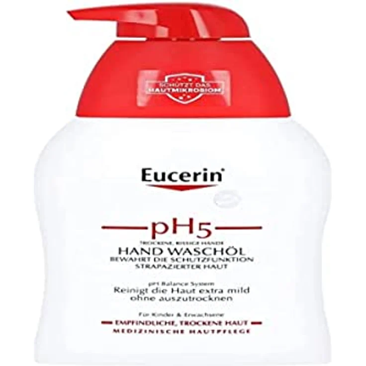Eucerin pH5 Hand-Waschöl für empfindliche, trockene Haut, 250 ml Öl
