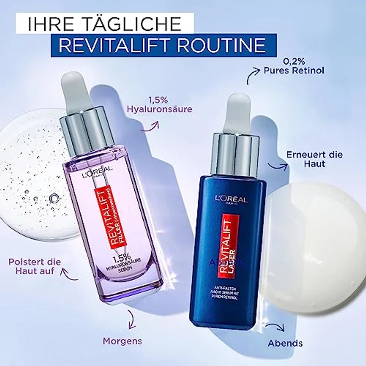 L'Oréal Paris Revitalift Laser Pure Retinol Deep Wrinkle Night Serum Gesichtsserum 50 ml – Bild 7