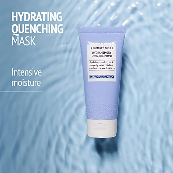 comfort zone HYDRAMEMORY Plump Mask, Gesichtsmaske mit Feigenkaktus-Extrakt und Makro-Hyaluronsäure, 60 ml, vegan – Bild 2