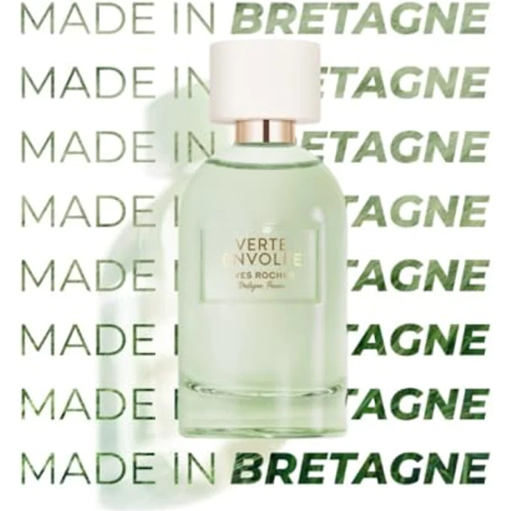 Yves Rocher PLEINES NATURE Verte Envolée, Eau de Parfum mit schwarzem Tee, Zitrone und Rose, erfrischender Damenduft, 100 ml – Bild 3