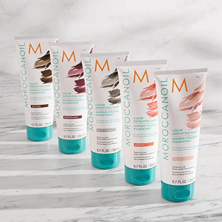 Moroccanoil Color Depositing Mask Rosegold 200 ml – Bild 6