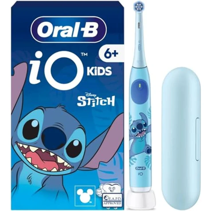 Oral-B IO2STITCH, Elektrische Zahnbürste mit innovativer Putztechnik und Smart Pressure Sensor – Bild 2