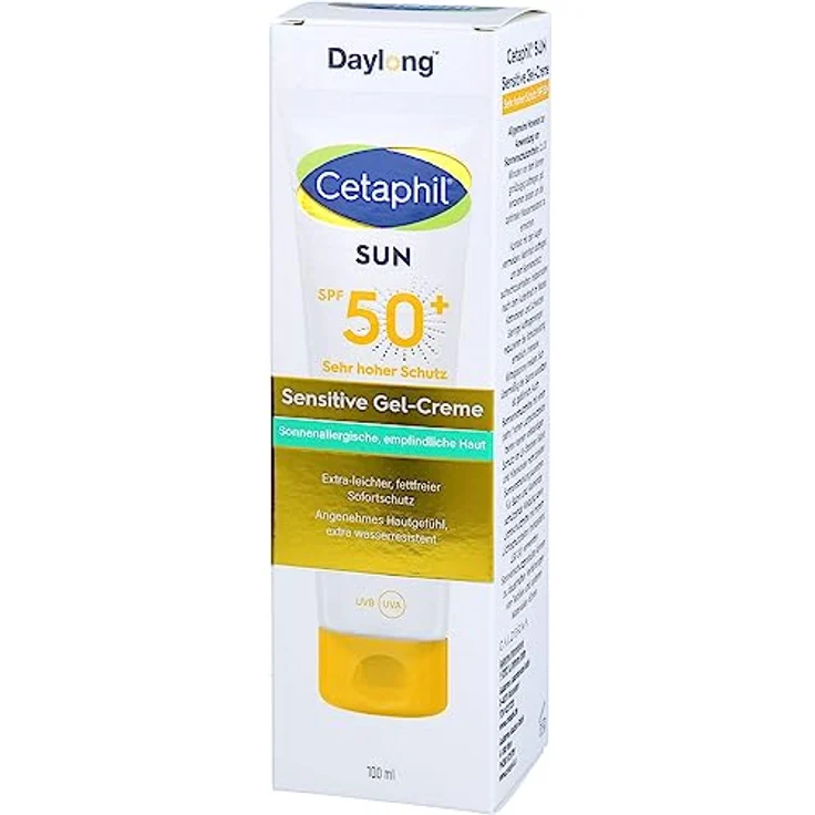 Cetaphil Sun Daylong SPF 50+ sensitive Gel Sonnencreme 100 ml – Bild 4