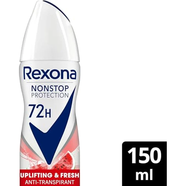 Rexona Nonstop Protection Deospray, Anti-Transpirant Uplifting & Fresh, 72h Schutz, 150 ml, Duft nach Wassermelone und Kaktuswasser – Bild 2