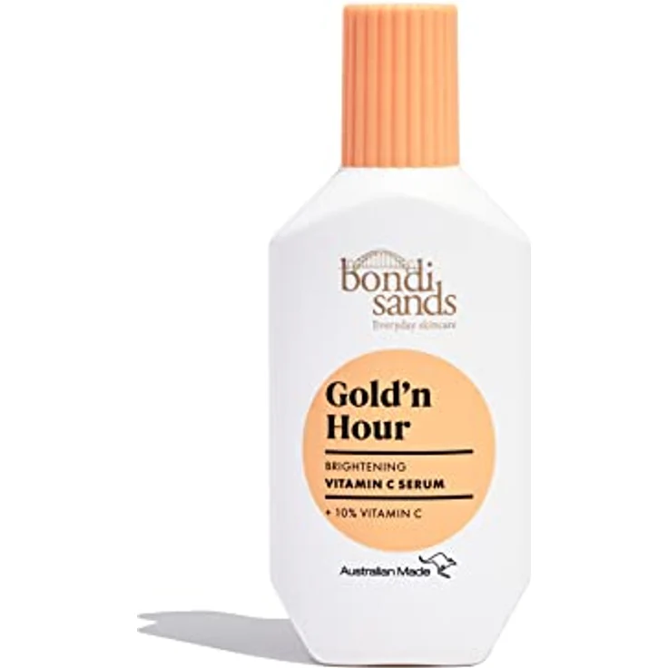 Bondi Sands Gold’n Hour Vitamin C Serum, Anti-Aging Gesichtsserum mit feuchtigkeitsspendenden Eigenschaften, für strahlende und glatte Haut, 30ml – Bild 1