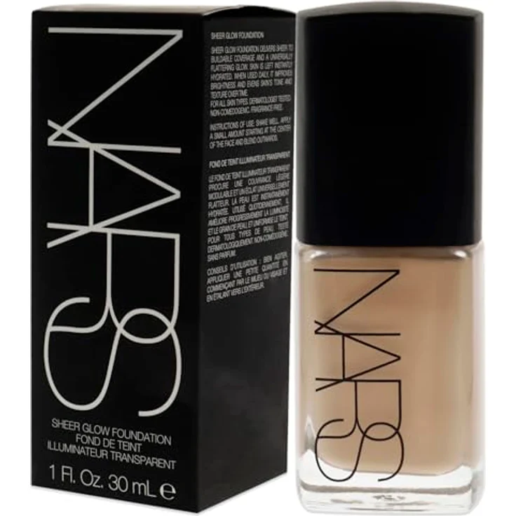 NARS Sheer Glow Foundation - Vallauris (Medium 1.5 - Medium w/ Pink Undertone) 30ml – Bild 4