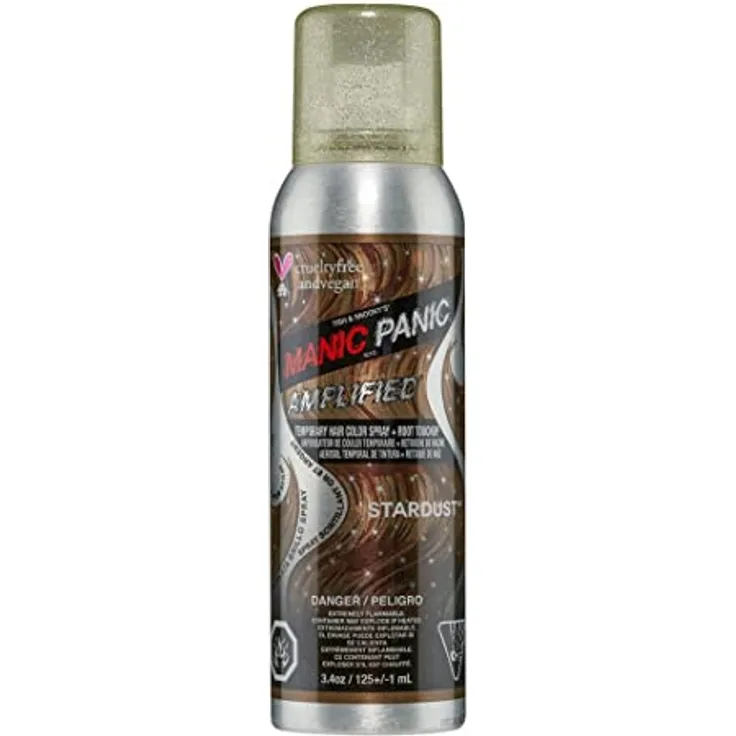Manic Panic Stardust Colour Spray, temporäre Haarfarbe mit Glitzer, vegan und cruelty-free, 100ml