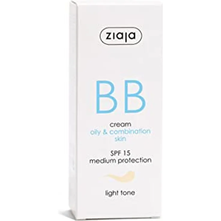 Ziaja Bb Cream Pieles Grasas y Mixtas Spf15 Tono Claro 50 ml