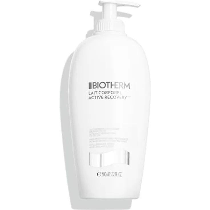BIOTHERM Lait Corporel Active Recovery Bodylotion, intensive Feuchtigkeitspflege für alle Hauttypen, beruhigende Körperpflege, 400ml