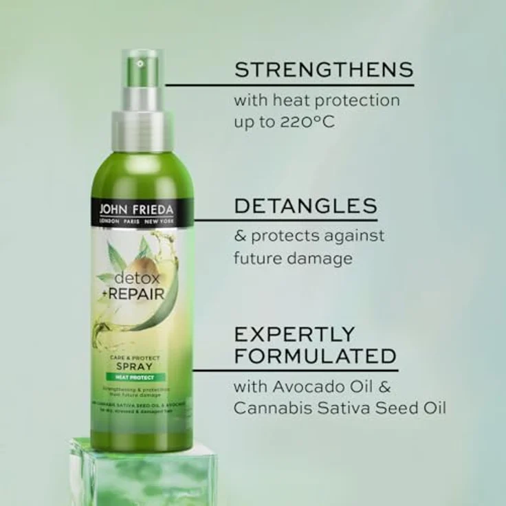 John Frieda Detox & Repair Care & Protect Spray 200 ml – Bild 3