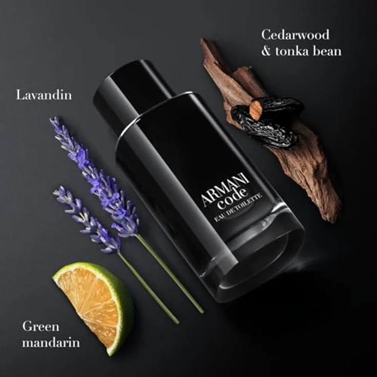 Armani Beauty Giorgio Armani Code Homme Eau de Toilette 200ml, intensives Herrenparfum – Bild 2