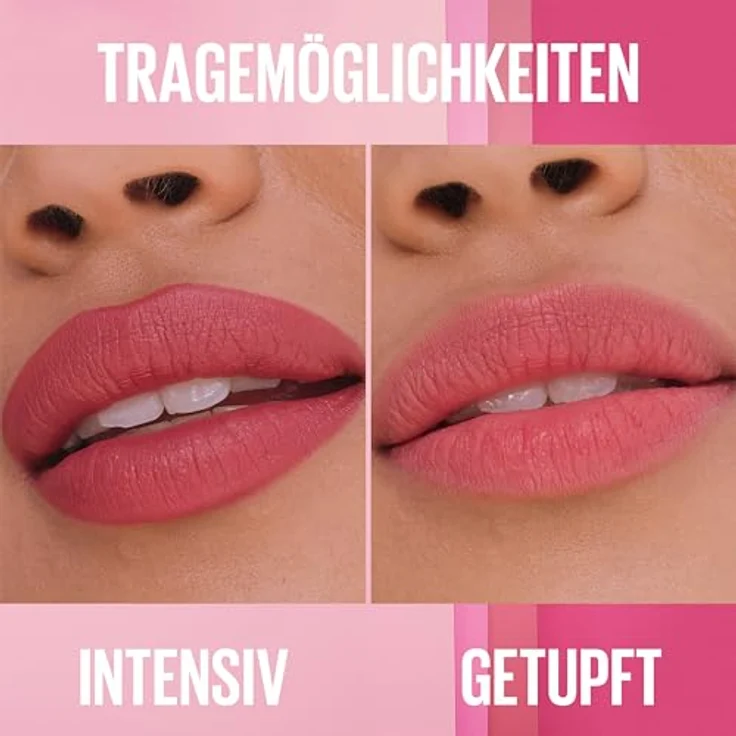 Maybelline New York Lifter Lipstick 106 Maybe Its Soft, feuchtigkeitsspendender Lippenstift in sanftem Nude-Ton – Bild 5