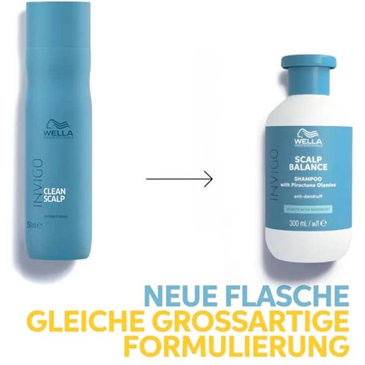 Wella Professionals Invigo Scalp Balance Shampoo – Anti-Schuppen Shampoo für empfindliche Kopfhaut – pflegt und beruhigt mit Allantoin – 300 ml – Bild 2