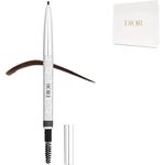 Dior DIOR Diorshow Brow Styler Nr.032 Dark Brown 0,09 g, Augenbrauenstift mit Bürste