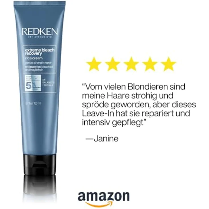 Redken Extreme Bleach Recovery Cica Lotion Haarcreme 150 ml – Bild 5